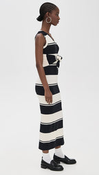 Striped Long Dress