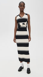 Striped Long Dress