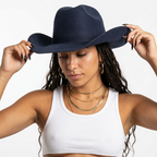 Wild Heart Wool Fedora Hat