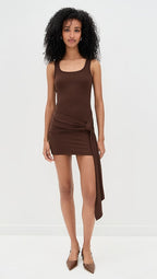 Felix Tie Front Mini Dress