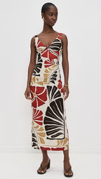 Julietta Balconette Midi Dress