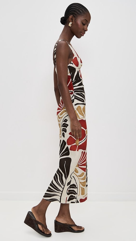 Julietta Balconette Midi Dress