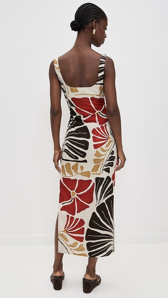 Julietta Balconette Midi Dress