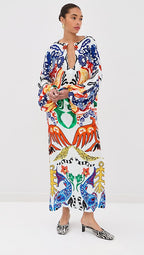 Stella Jean Graphic Maxi Dress