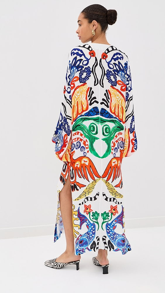 Stella Jean Graphic Maxi Dress