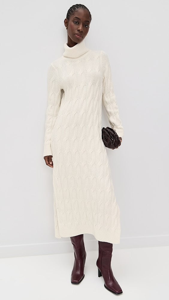 Splendid x Cellajaneblog Cable Sweater Dress
