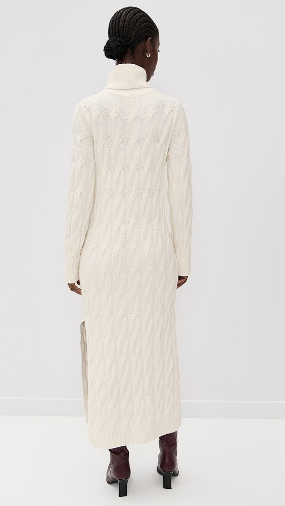 Splendid x Cellajaneblog Cable Sweater Dress