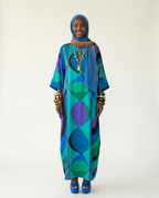 Limitless Printed Maxi Kaftan