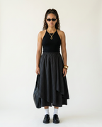 Unstoppable Plaid Irregular Skirt