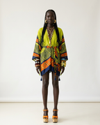 Wanderlust Printed Tassel Kimono