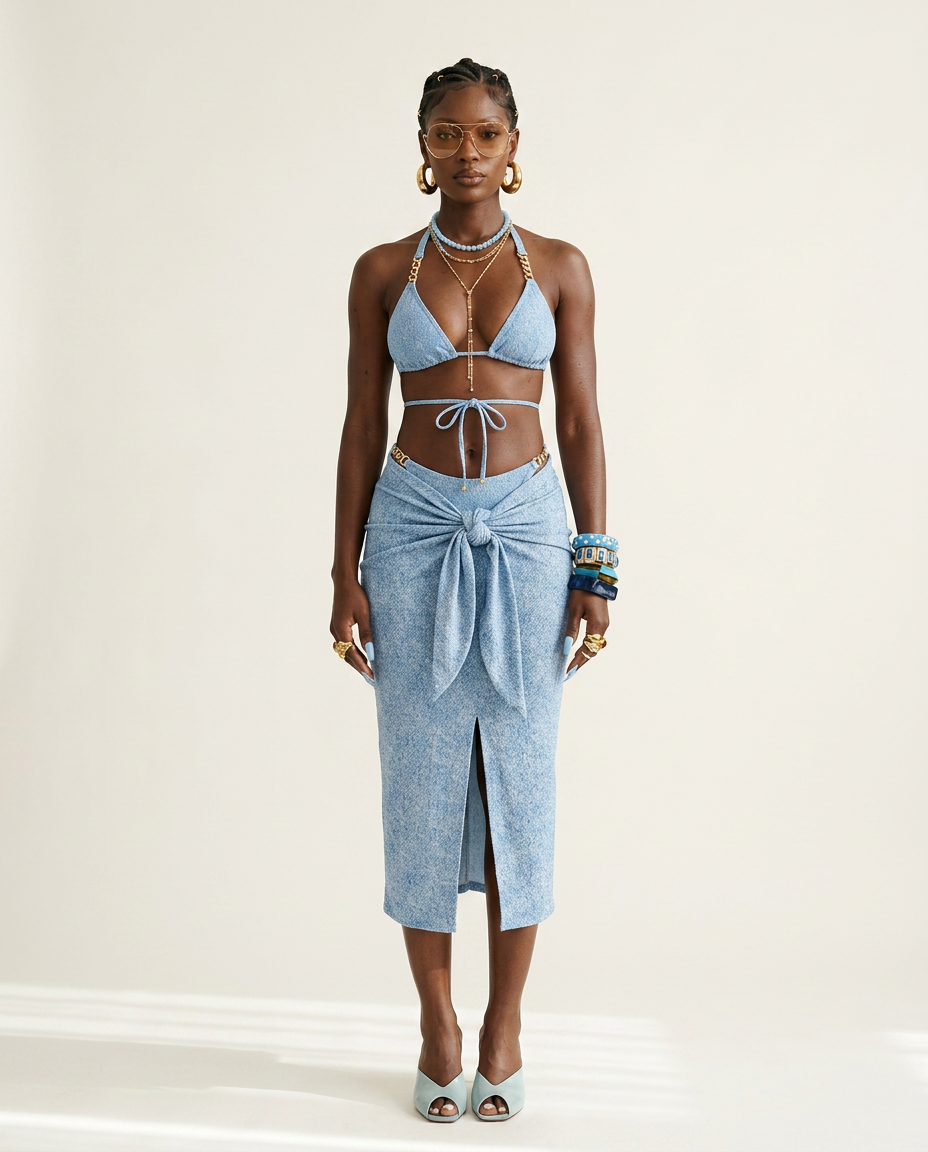 Sovereign Retro Belted One-Piece