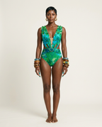 Adventurous Floral Printed Bikini Set