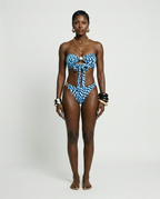 Wanderlust Printed Strappy Bikini Set