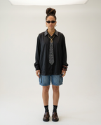 Audacious Rhinestone Loose Blouse