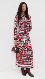 Sienna Sleeved Maxi Dress