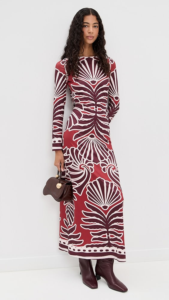 Sienna Sleeved Maxi Dress