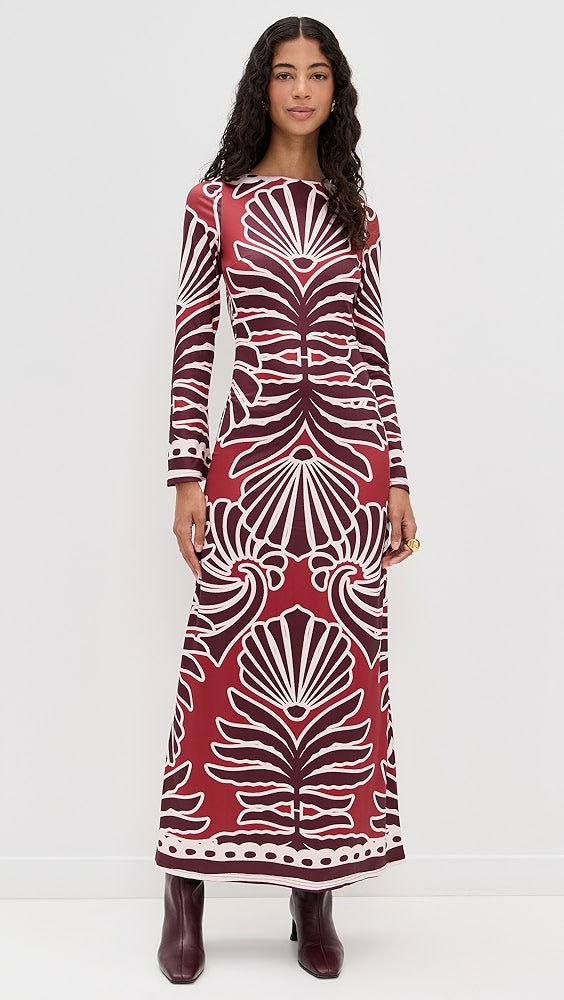 Sienna Sleeved Maxi Dress