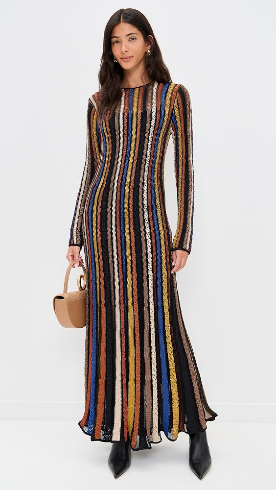 Albie Knit Long Sleeve Knit Dress