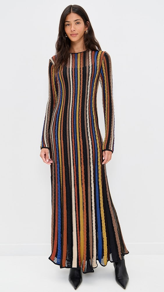 Albie Knit Long Sleeve Knit Dress