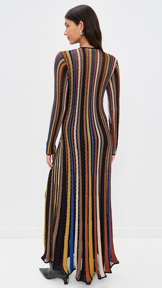 Albie Knit Long Sleeve Knit Dress