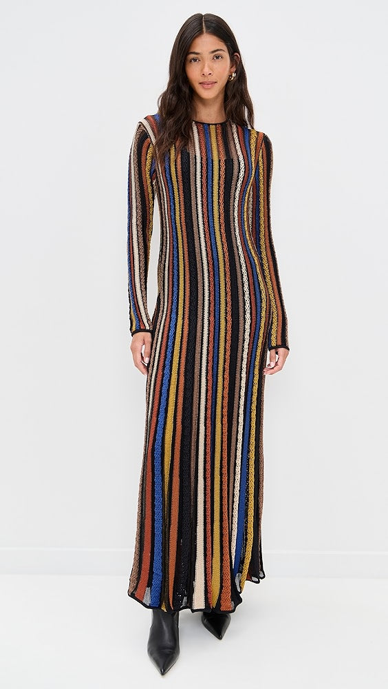 Albie Knit Long Sleeve Knit Dress